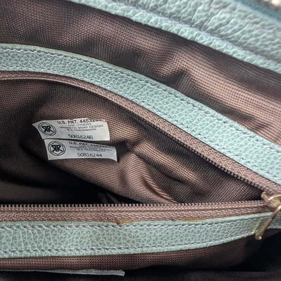 Coach Madison Vintage 4410 Mint Green Handbag Brass Hardware - Picture 7 of 9